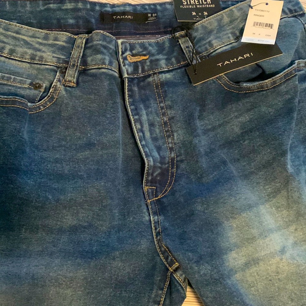 Men’s Tahari jeans 34 x 34 new with tags